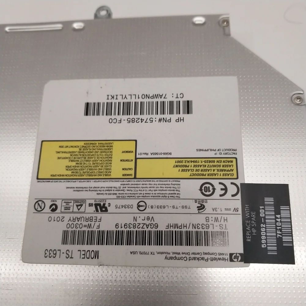 HP Black Notebook Battery and Computer Parts Set
